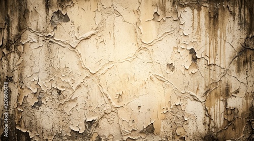 Textured old peeling paint background with distressed surface