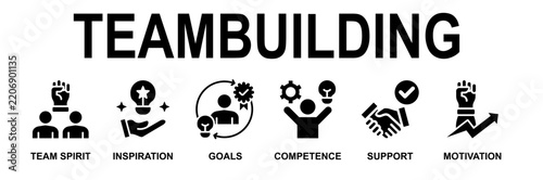 Team Building Leadership Motivation Concept