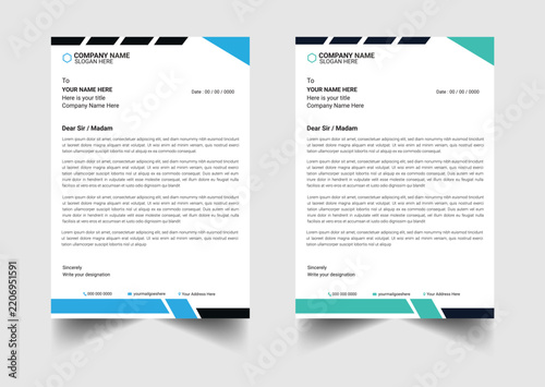 Professional corporate document template with clean layout, modern typography, elegant colors, and business letterhead design for company branding and office use.
