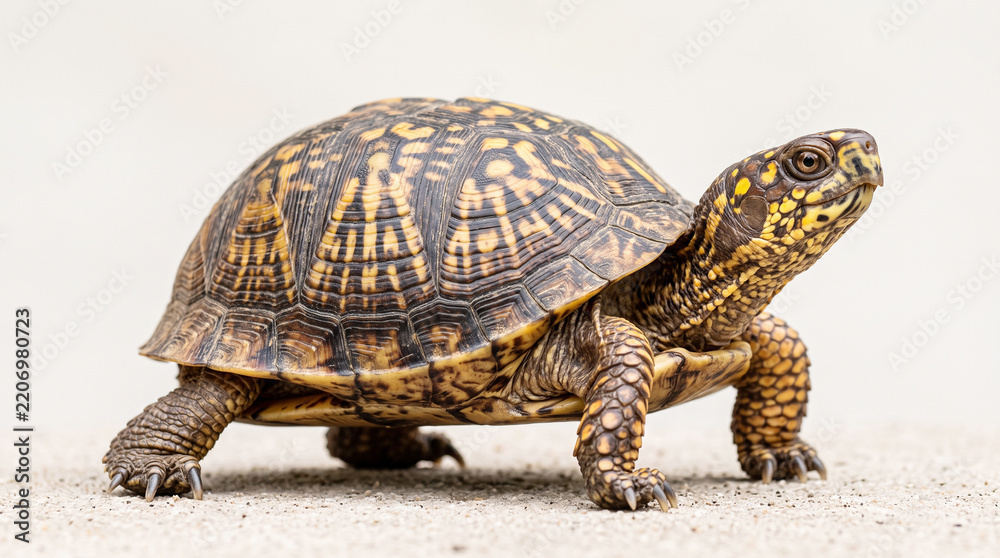 Obraz premium turtle on a branch