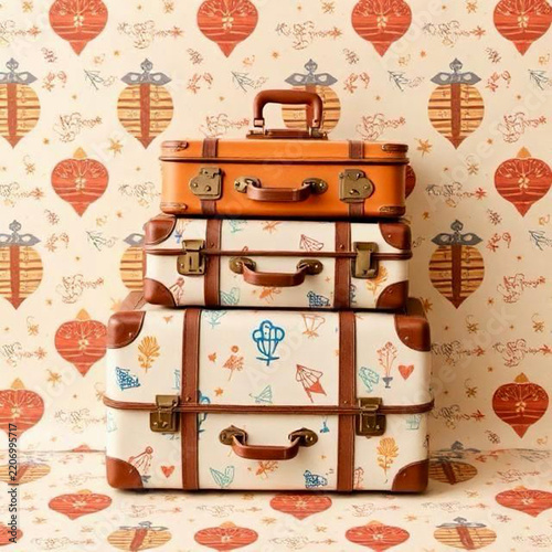 set of luggage 