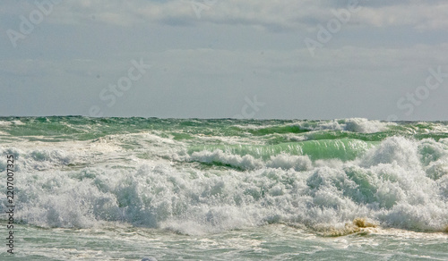view of the sea from the beach