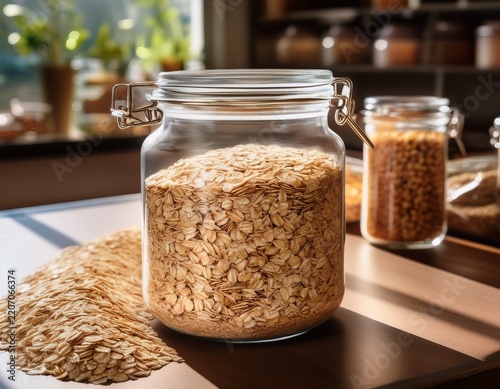 zero waste shopping for bulk rolled oats