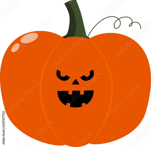 halloween pumpkin vector illustration