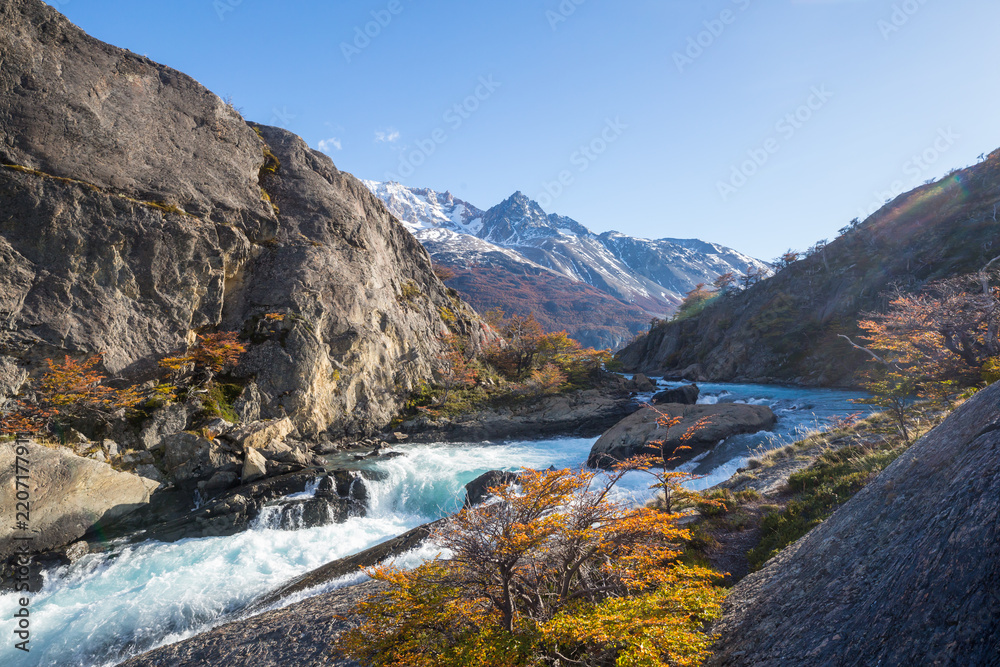 Obraz premium Autumn in mountains