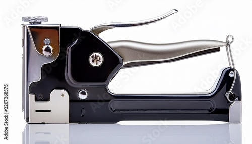 heavy duty staple gun with trigger on white background