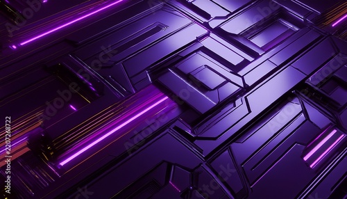 layered panels futuristic abstract wallpaper geometric technological reflective background 3d metallic texture spaceship pattern surface