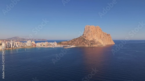 Calpe, Calp on the Costa Blanca in the province of Alicante, Spain