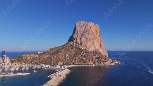 Calpe, Calp on the Costa Blanca in the province of Alicante, Spain