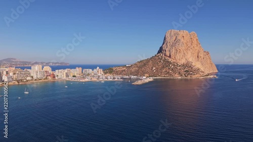 Calpe, Calp on the Costa Blanca in the province of Alicante, Spain