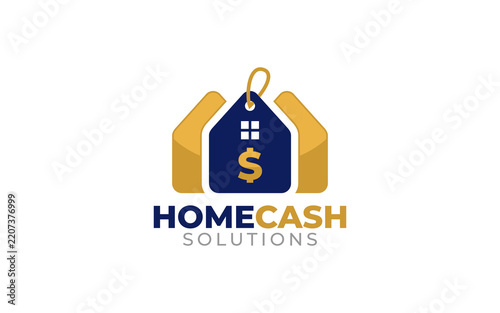 Illustration graphic vector of fast cash payment business logo design