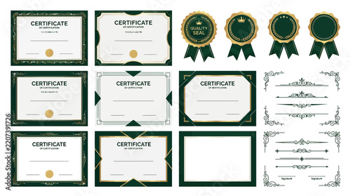 Award Certificate Templates & Ribbons - Achievement Recognition