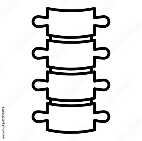 spine bone icon