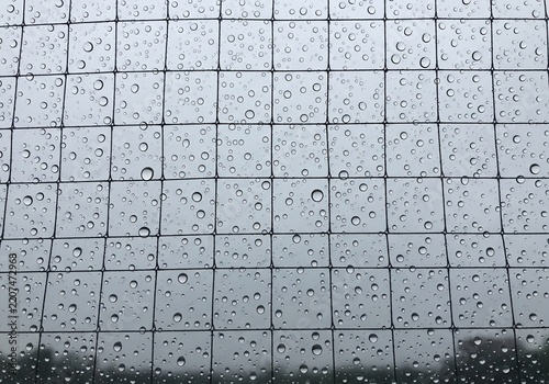 **Aqueous Grid: Whispers of the Downpour**