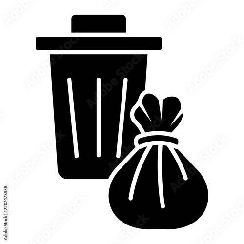 garbage Solid icon