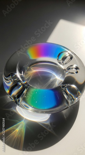 Prismatic Echoes in Sunlight