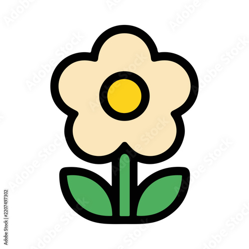 Delicate Yellow Flower Blooming Amidst Lush Green Leaves in Nature