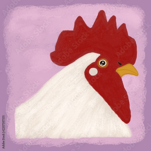 rooster illustration