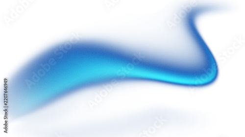 Abstract Blue Cyan Light Leak with Soft Glowing Wave, Neon Illumination and Dark Cinematic Background