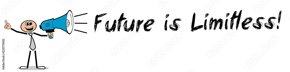 Obraz premium Future is Limitless 