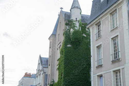 Tours city in centre of France and loire river