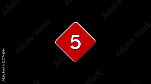 10 second countdown timer animation transparent