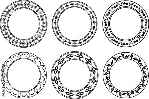 seamless pattern with hand-drawn elements, children's drawing with stylized flowers, butterflies and ornament fragments