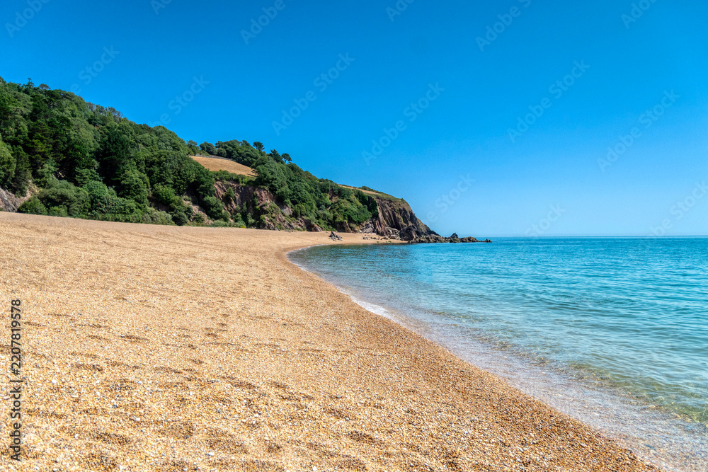 Obraz premium Blackpool Sands Dartmouth, Devon