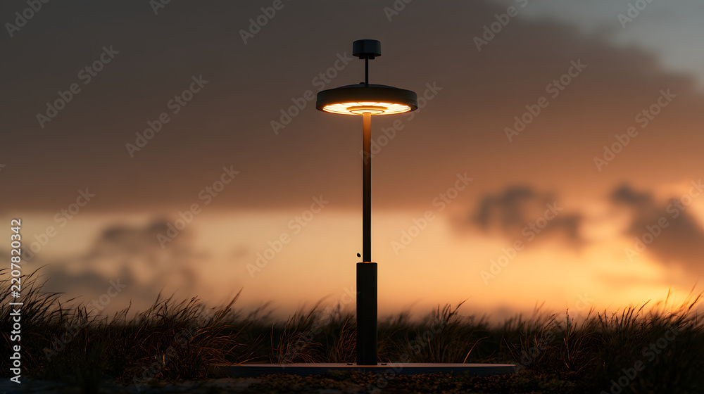 Obraz premium Precision Weather Station Sensor Concept