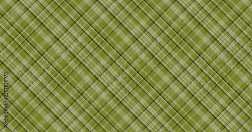 Olive green diagonal plaid grid texture background