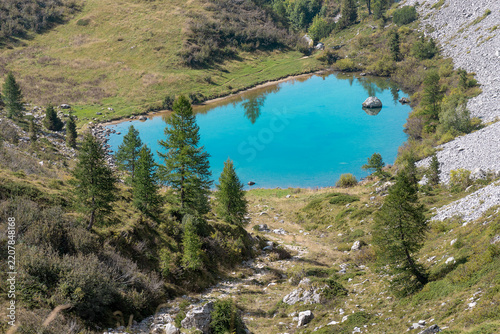 Spigorel lake in the Bergamo Alps