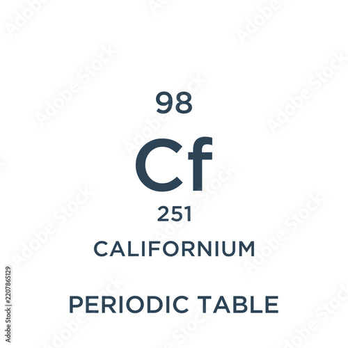 Periodic table glyph design vector illustration