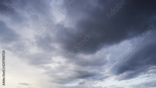 storm clouds timelapse