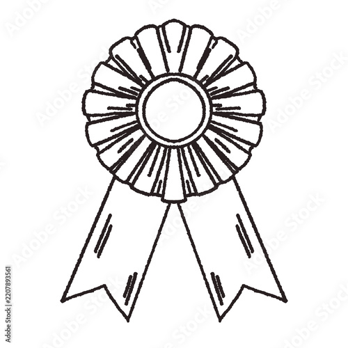 Obraz na plátně rosette ribbon award prize winner