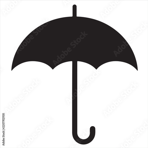 Umbrella Rain Protection Icon