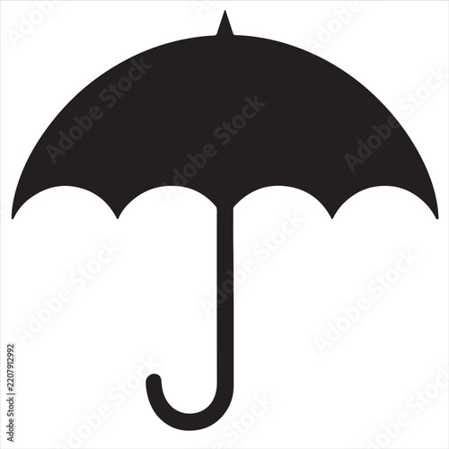 Umbrella Rain Protection Icon