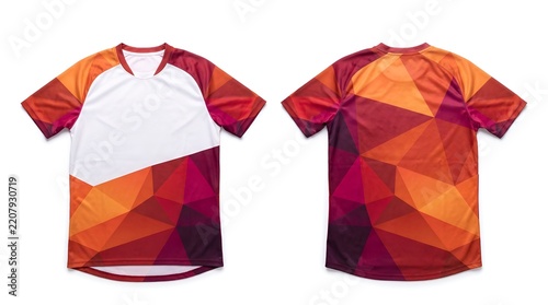 Professional Jersey Mockup, Front and Back View, Perfect for Your Branding Needs, High-Quality Apparel Design Template