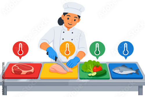 Commercial Kitchen Cross Contamination Prevention