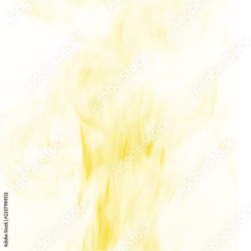 Real yellow smoke texture background