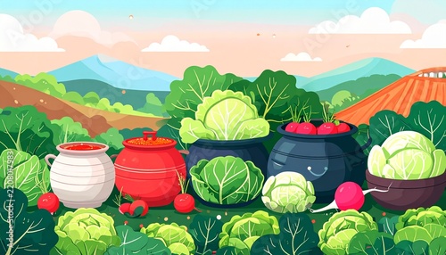 farm fresh vegetables