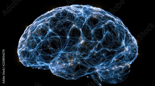 Abstract neural network brain representation