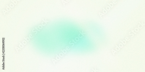 A soft, ethereal teal glow against a pristine white background with subtle gradient and gentle blur effect