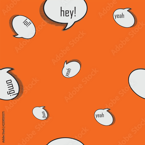 Speech Bubbles Elements Set, Perfect for cartoon designs, comic strips, dialogue boxes, social media graphics, posters, educational materials, and retro-inspired creative projects.