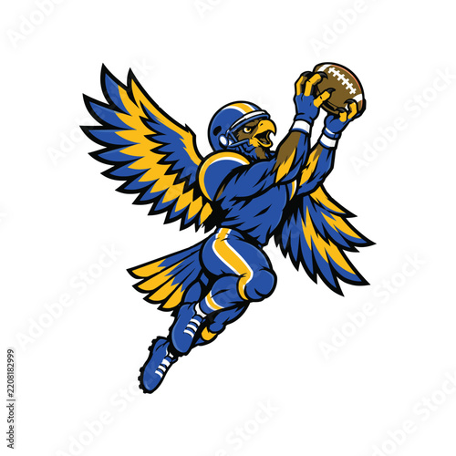 Winged Football Player