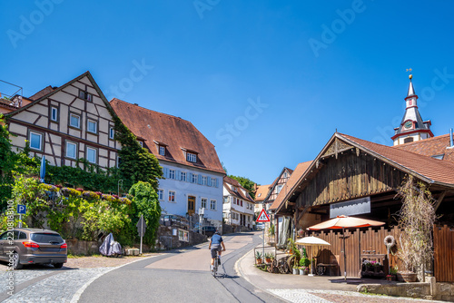 Altstadt, Creglingen, Deutschland 