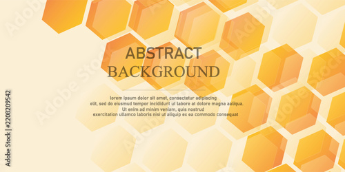 Abstract hexagon shape background. Modern futuristic geometric hexagonal elements. Graphic design. Science and technology concept. Suit for medical, banner, website, presentation, business. eps 10