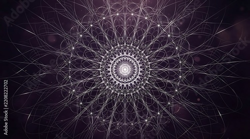 Abstract digital pattern with copy space for technology or event themes