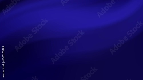 Dark blue soft wavy texture smooth elegant light silk fabric background material.