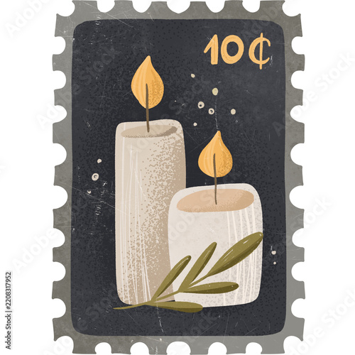Obraz na płótnie Stamp - 14