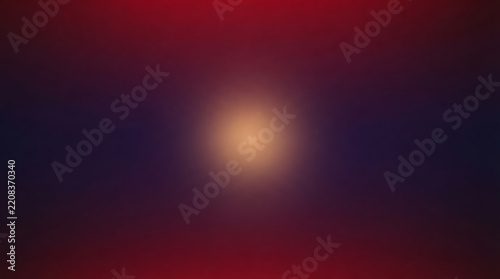deep red fading to dark purple gradient background, heavy film grain texture, soft warm glowing light center, smooth twilight transition, dramatic moody atmosphere, abstract minimal, high resolution, 